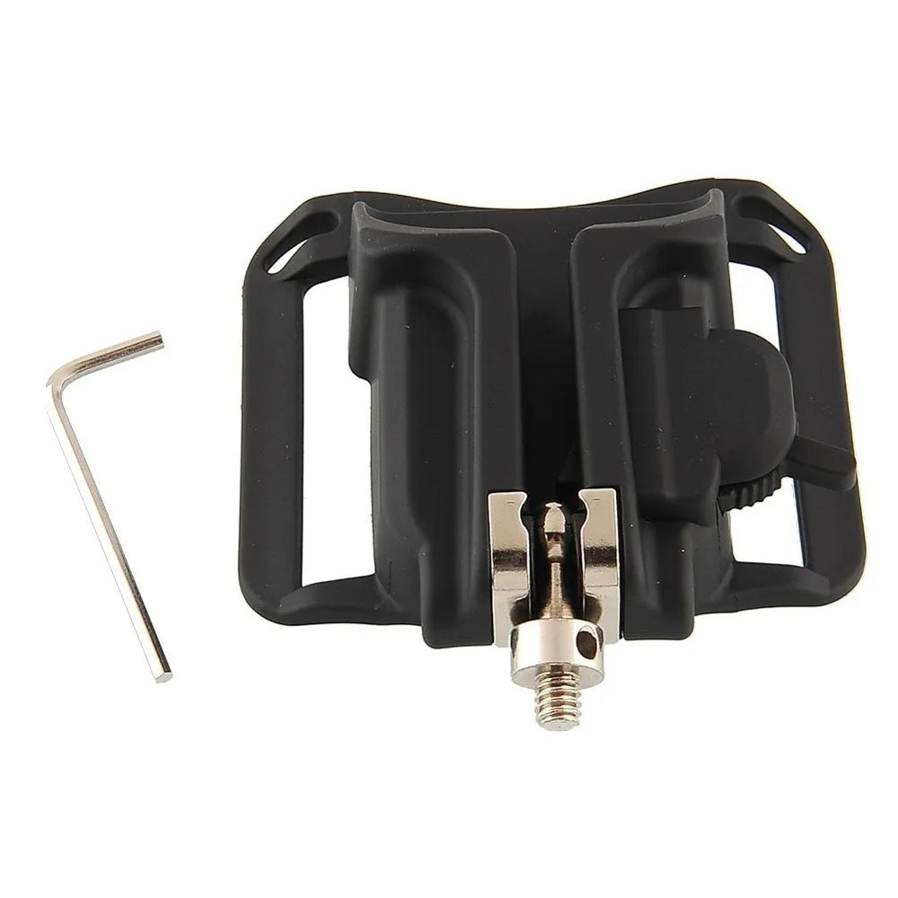 A649 Closed ABS+Metal Camera Belt Clip Waist Belt Holster Holder 1 / 4 Inch Screw Mount Quick Release Hanger A649 Closed ABS+Metal Camera Belt Clip Waist Belt Holster Holder 1 / 4 Inch Screw Mount Quick Release Hanger